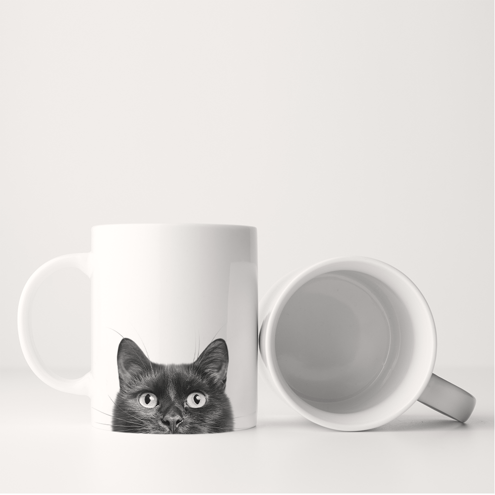 Peeking Pet Ready-Made Coffee Mug