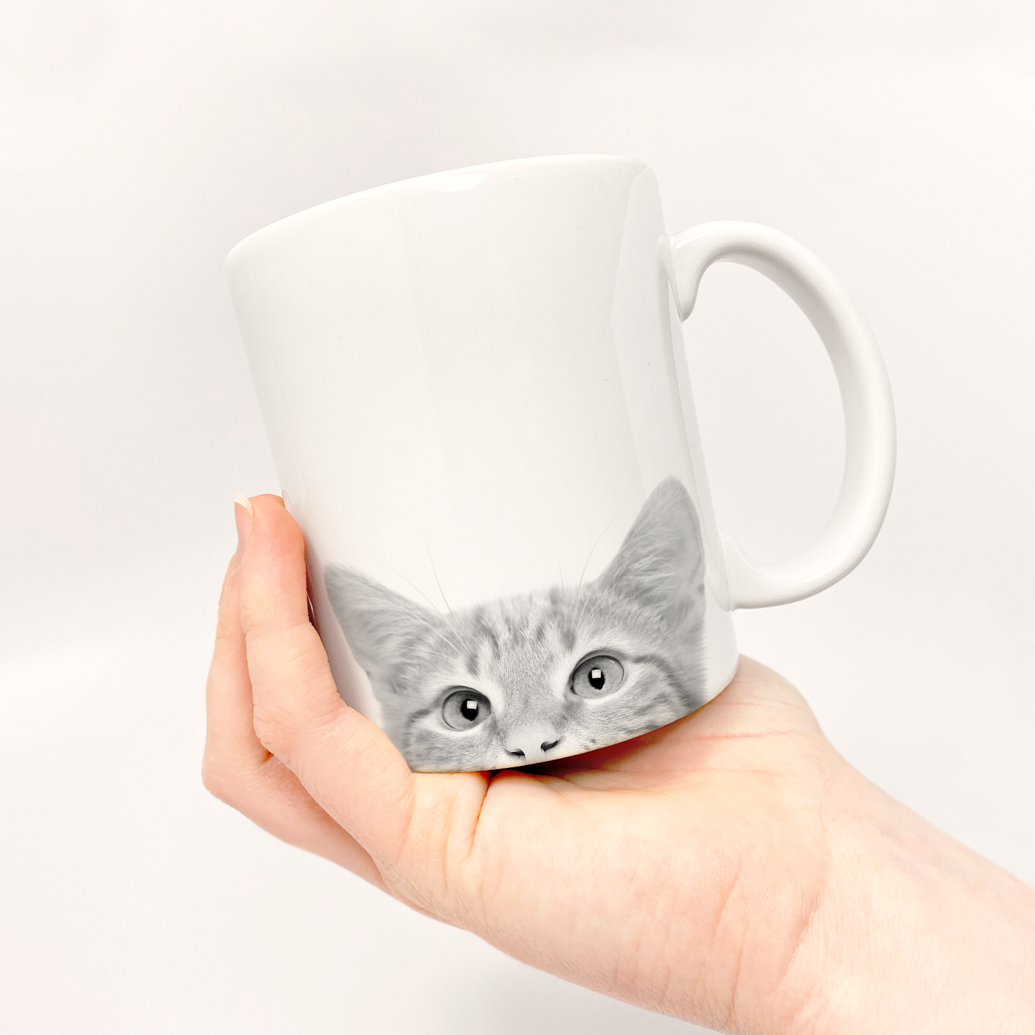 Peeking Pet Ready-Made Coffee Mug