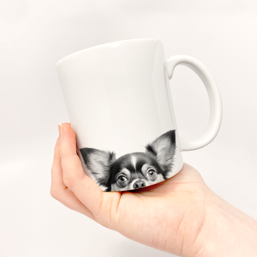 Peeking Pet Ready-Made Coffee Mug