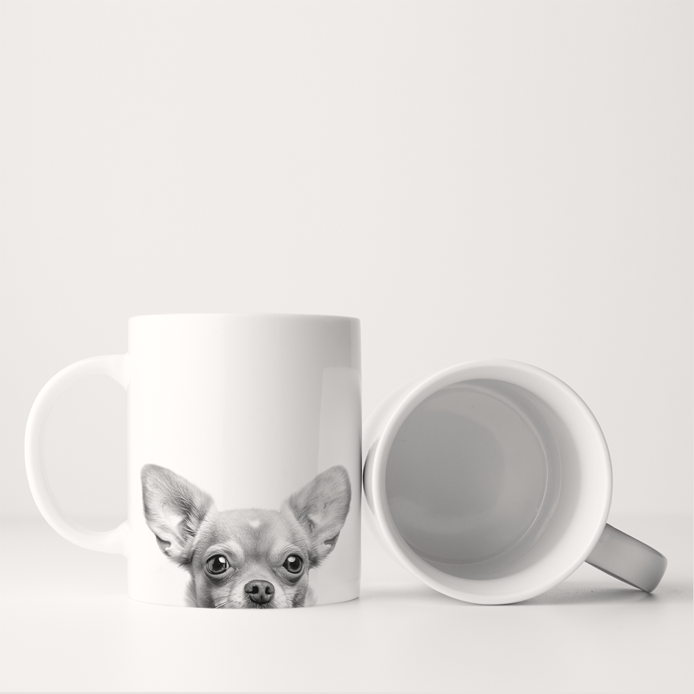 Peeking Pet Ready-Made Coffee Mug