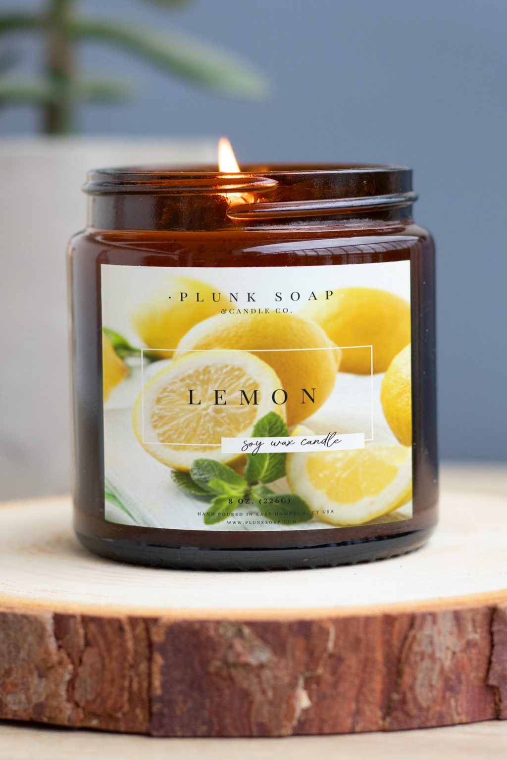 Lemon Scented Soy Candle