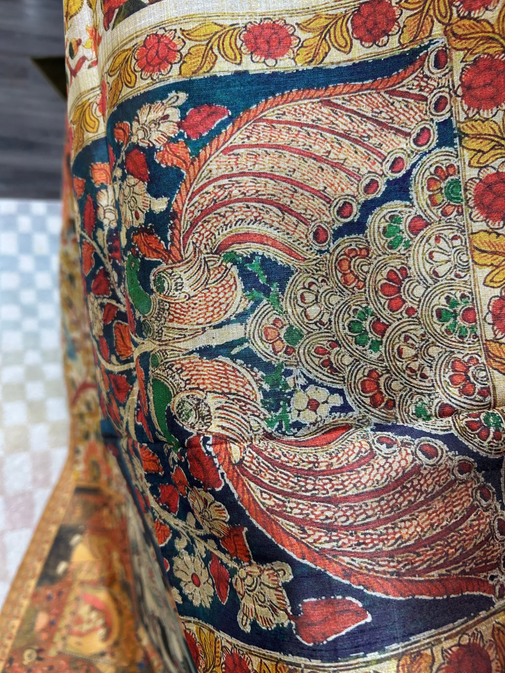 Kalamkari print dupatta