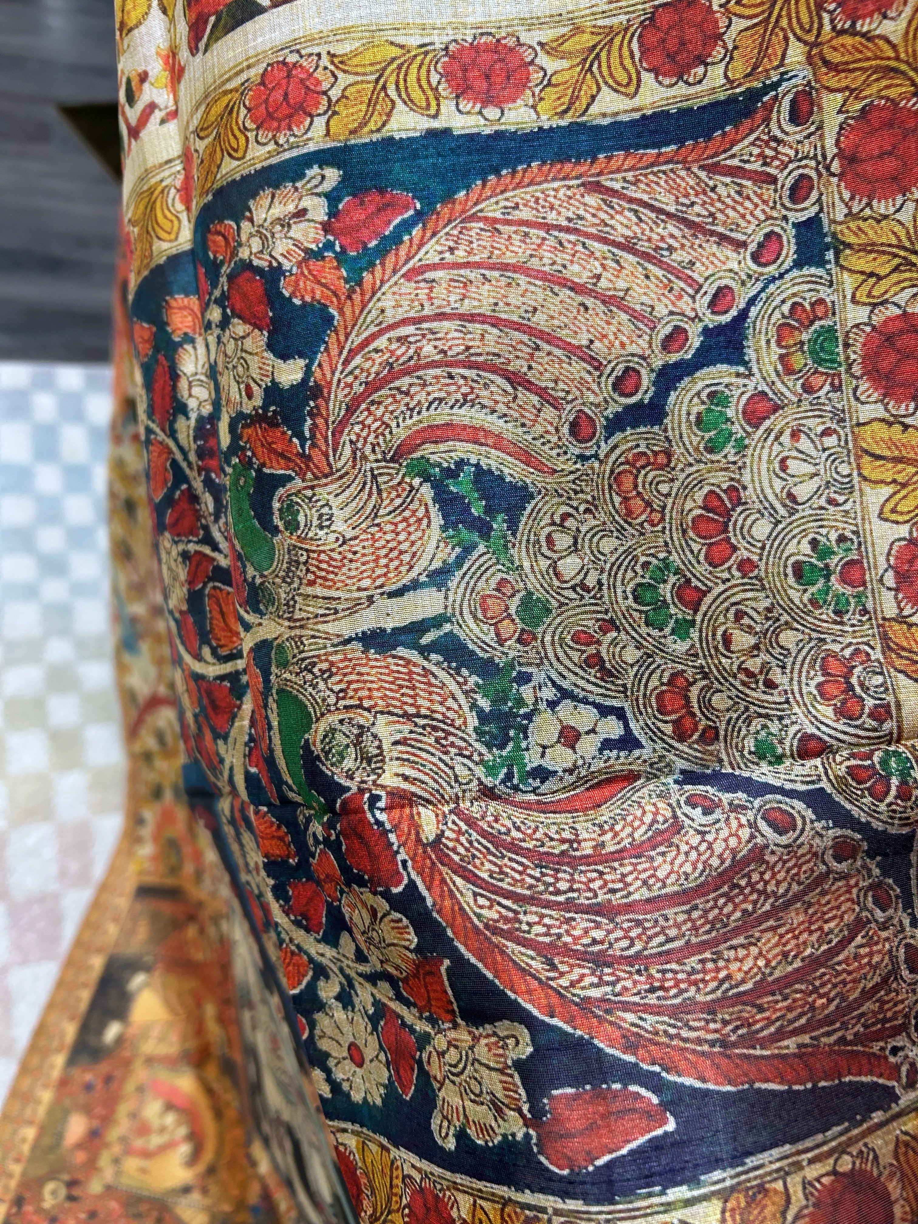 Kalamkari print dupatta