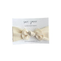 Organic Cotton Waffle Baby Headband | 0–2 Years