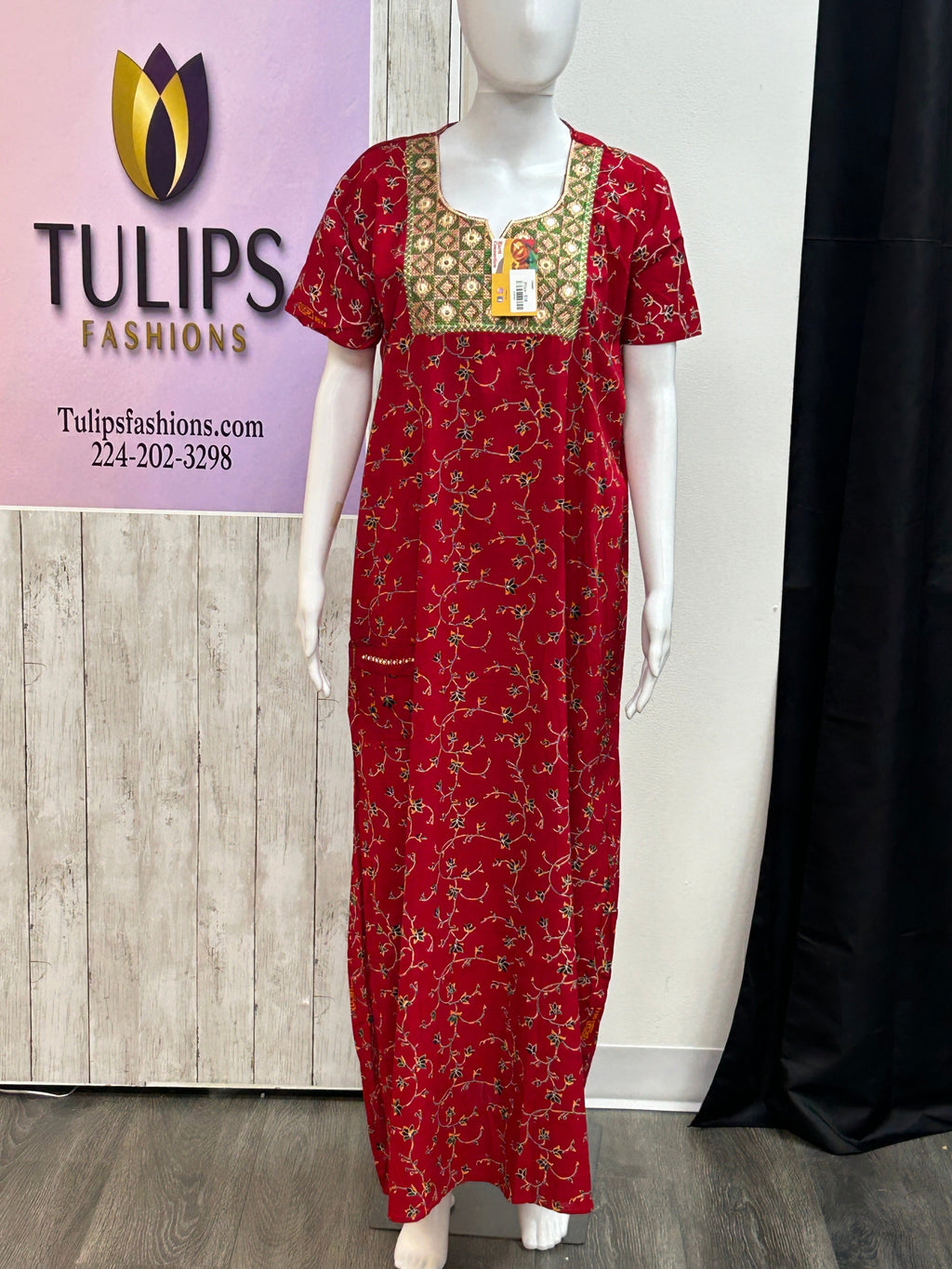 Cotton nighty | Jaipur cotton nighty