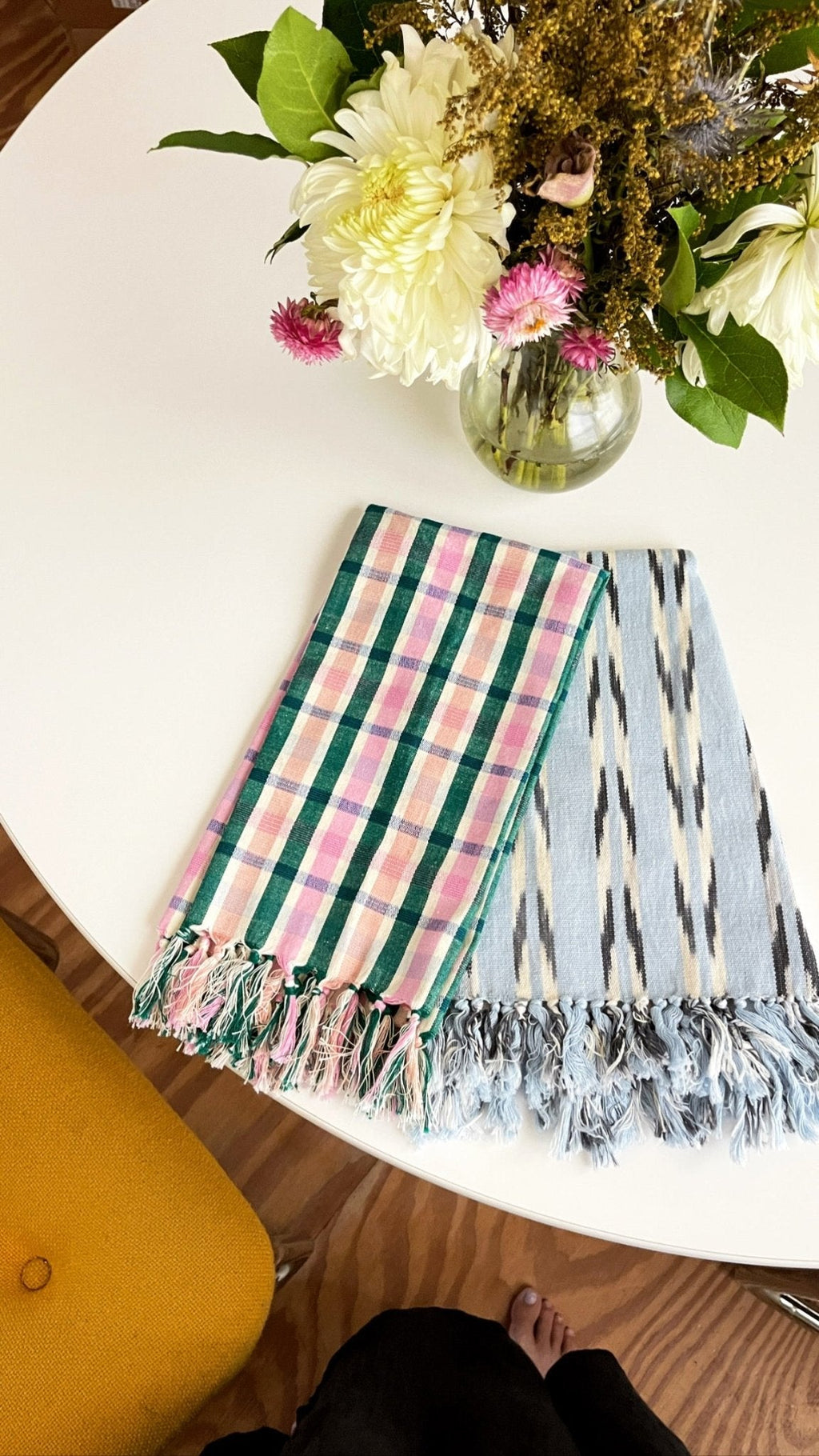 Xela Blue Kitchen Towel