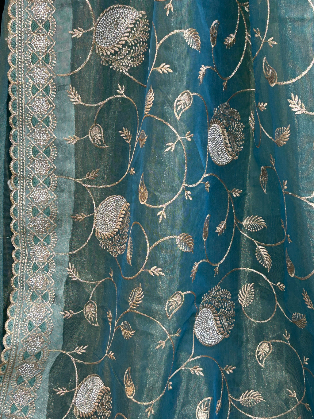 Tissue silk saree