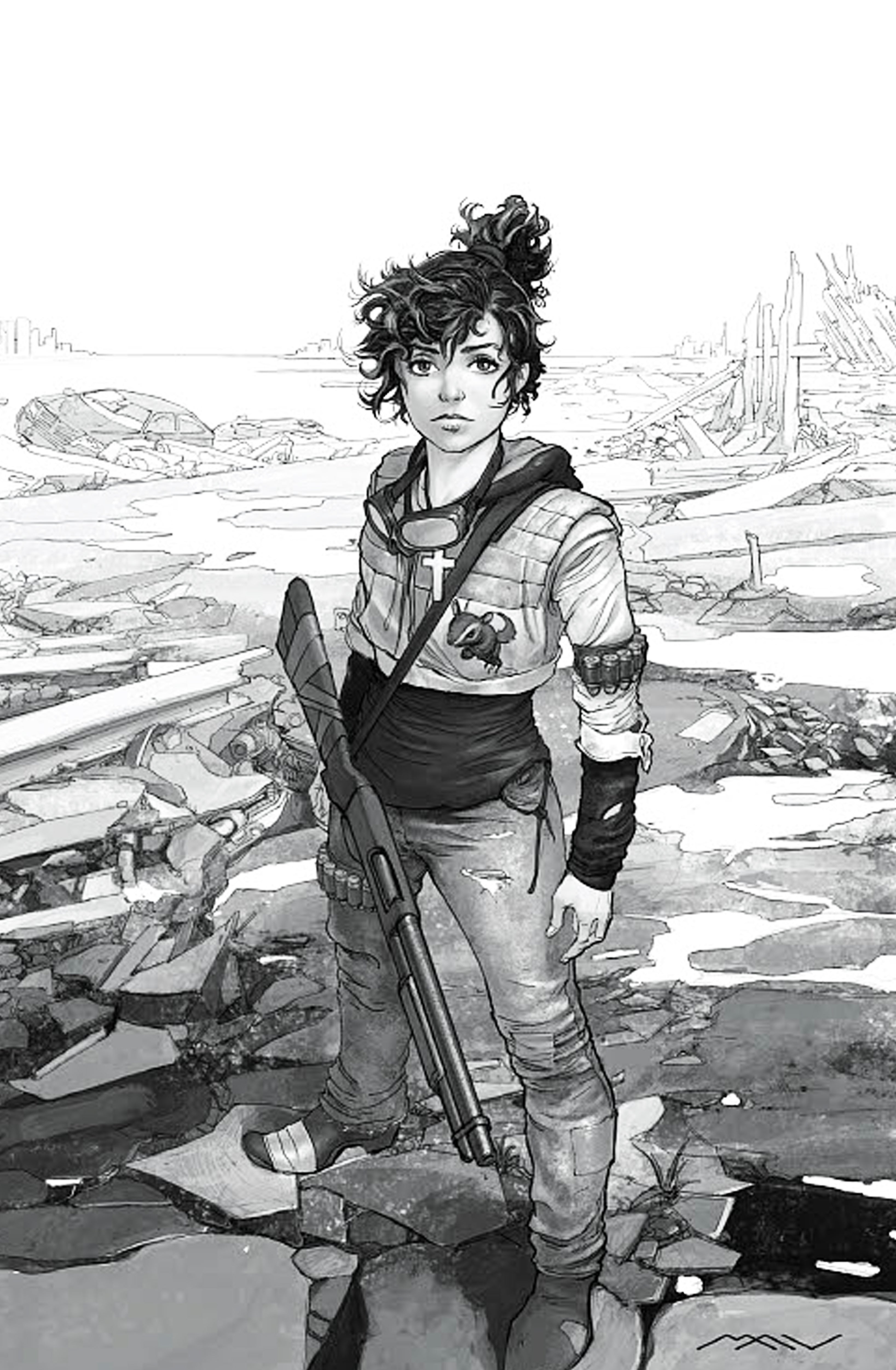WHITE SKY #1 - JEAN PAUL MAVINGA INK SECOND PRINTING EDITION MEGACON 2026 EXCLUSIVE LTD 500