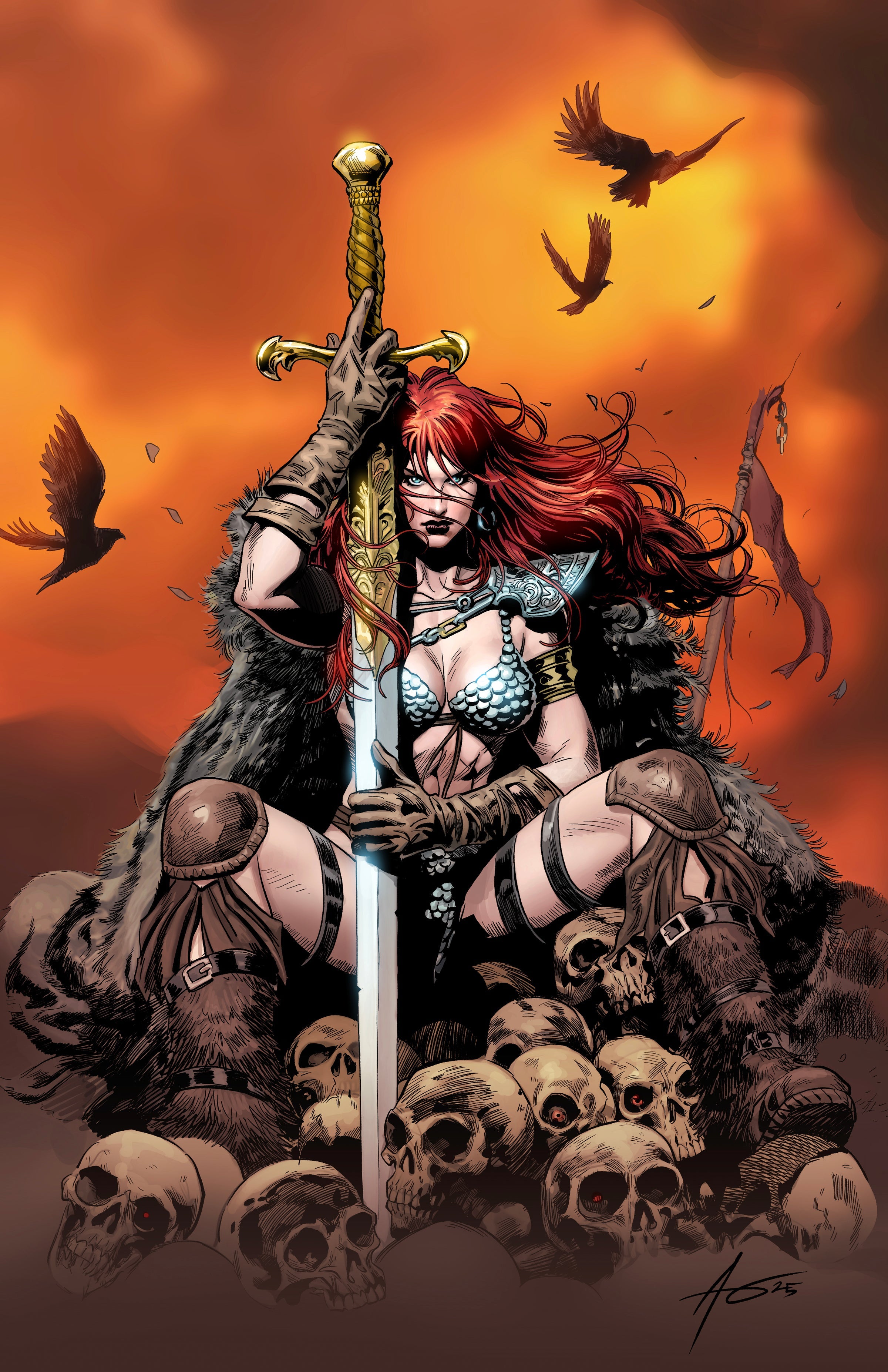 SONJA REBORN #5 - RUDY AO & MARCIAL TOLEDANO COVER A MEGACON 2026 EXCLUSIVE LTD 200
