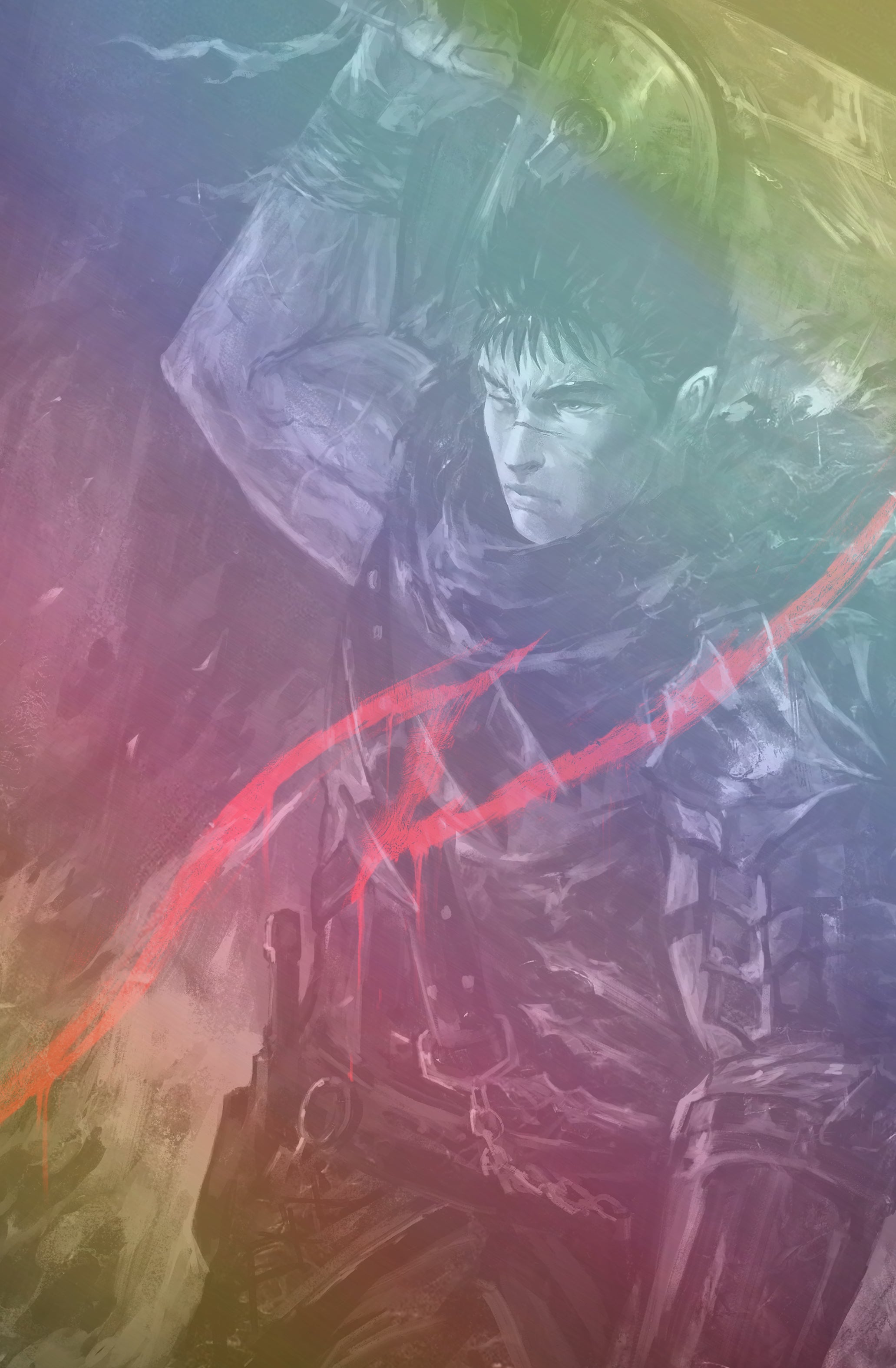 TRIBUTE KENTARO MIURA CREATOR OF BERSERK - SHIMHAQ COVER B FOIL FANEXPO NEW ORLEANS EXCLUSIVE LTD 30