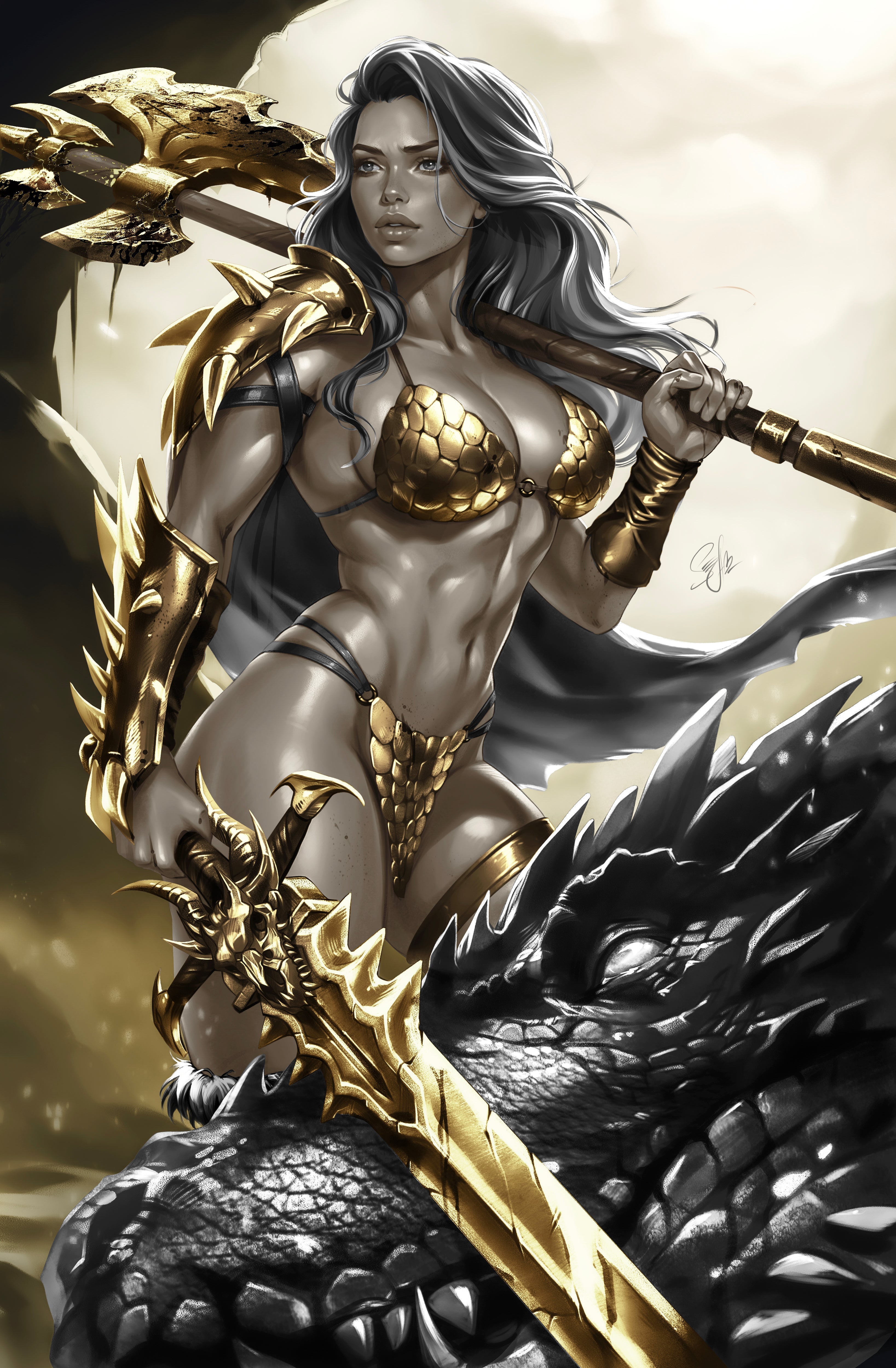 SONJA REBORN #6 - KATYA SINYUKHINA COVER B VIRGIN VARIANT C2E2 2026 EXCLUSIVE LTD 150