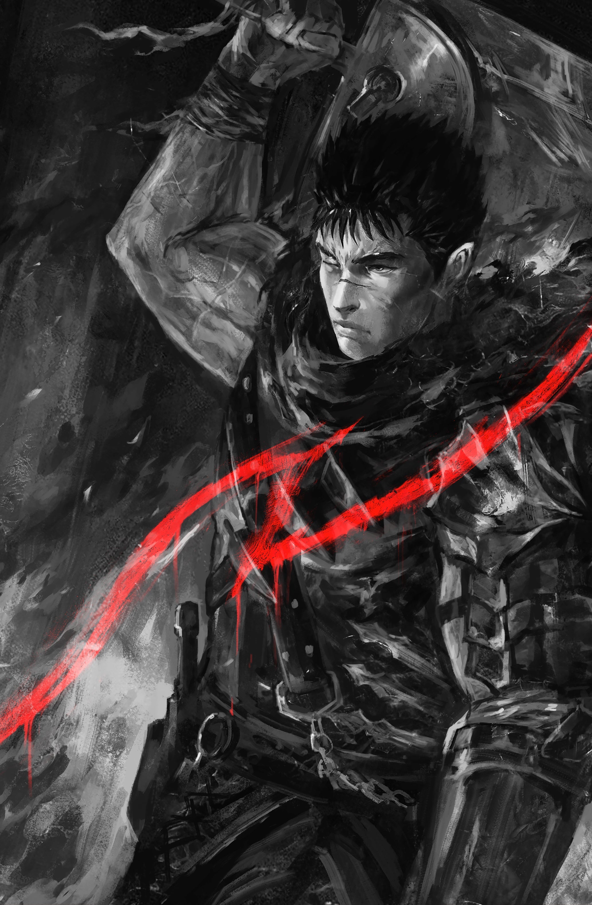 TRIBUTE KENTARO MIURA CREATOR OF BERSERK - SHIMHAQ COVER B FANEXPO NEW ORLEANS EXCLUSIVE LTD 100