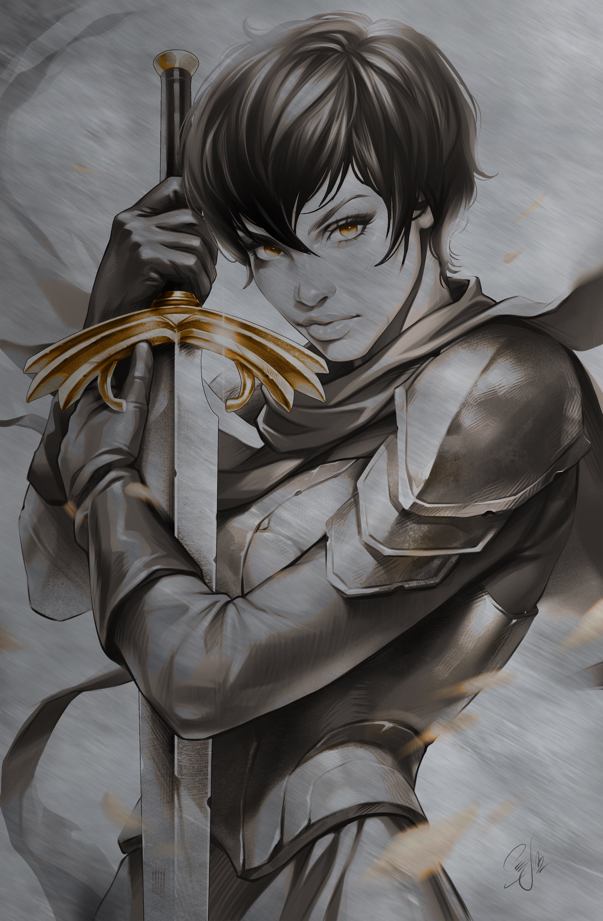 TRIBUTE KENTARO MIURA CREATOR OF BERSERK - KATYA SINYUKHINA COVER B METAL FANEXPO NEW ORLEANS EXCLUSIVE LTD 10