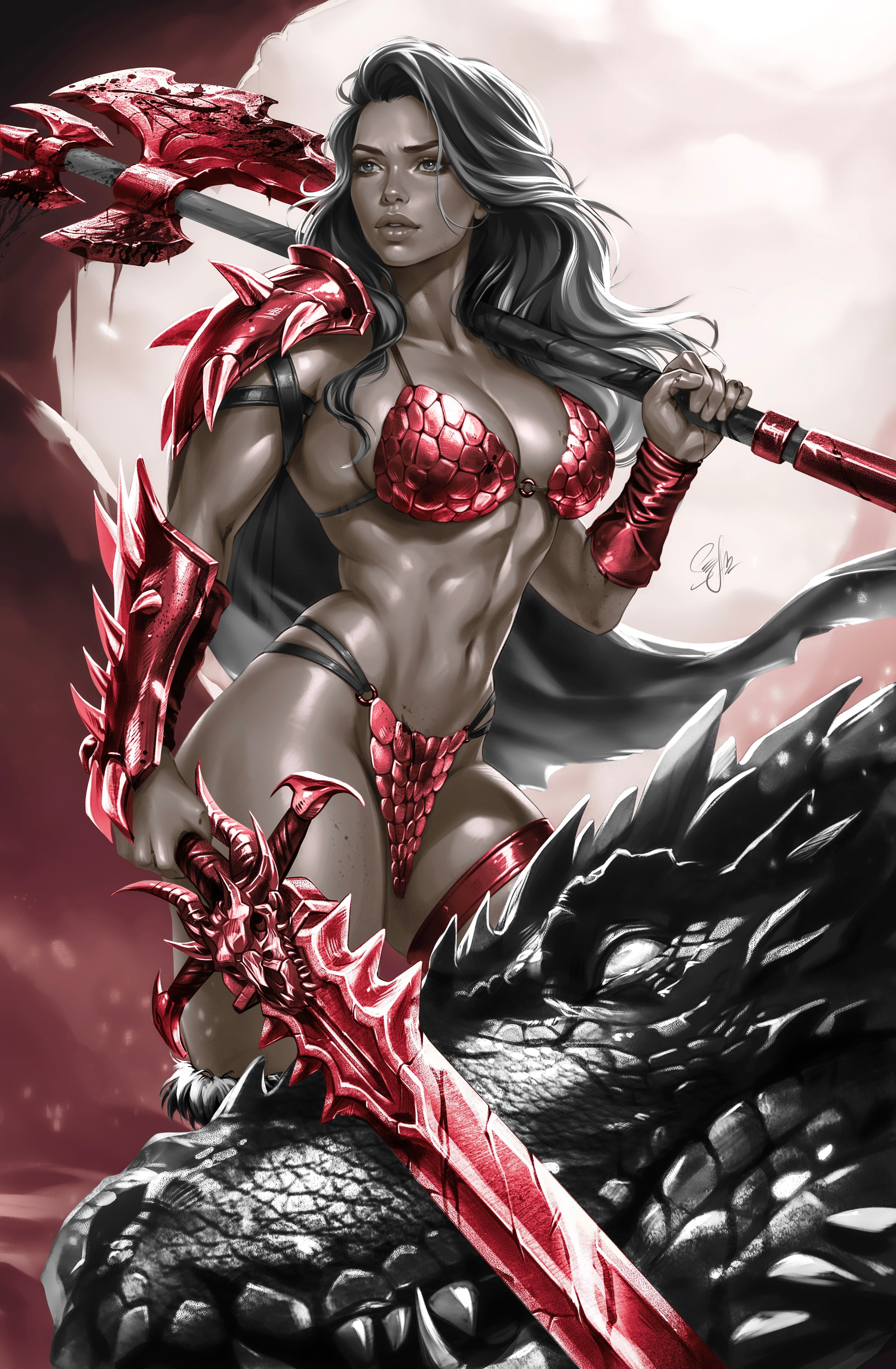 SONJA REBORN #6 - KATYA SINYUKHINA COVER C VIRGIN VARIANT C2E2 2026 EXCLUSIVE LTD 100