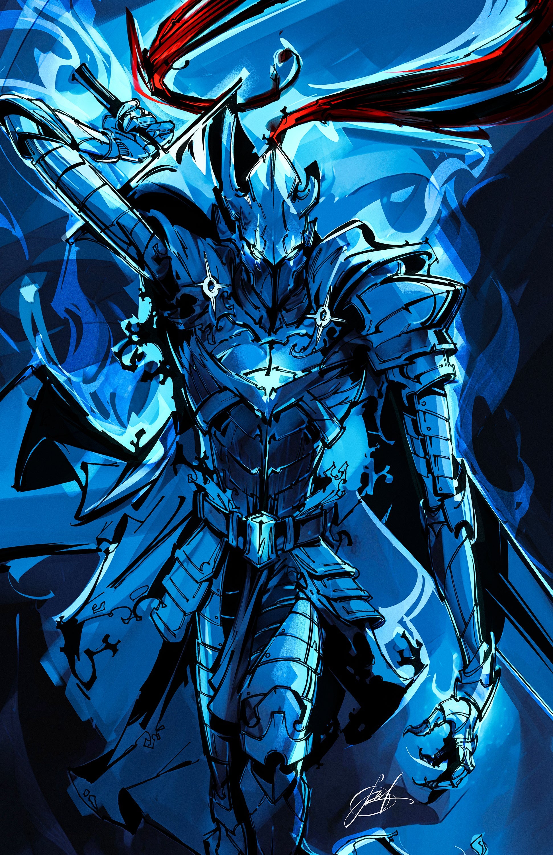 FAME: CHUGONG SOLO LEVELING - VIKTOR MILLER GAUSA IGRIS COVER C WHITE METAL FANEXPO NEW ORLEANS EXCLUSIVE LTD 5