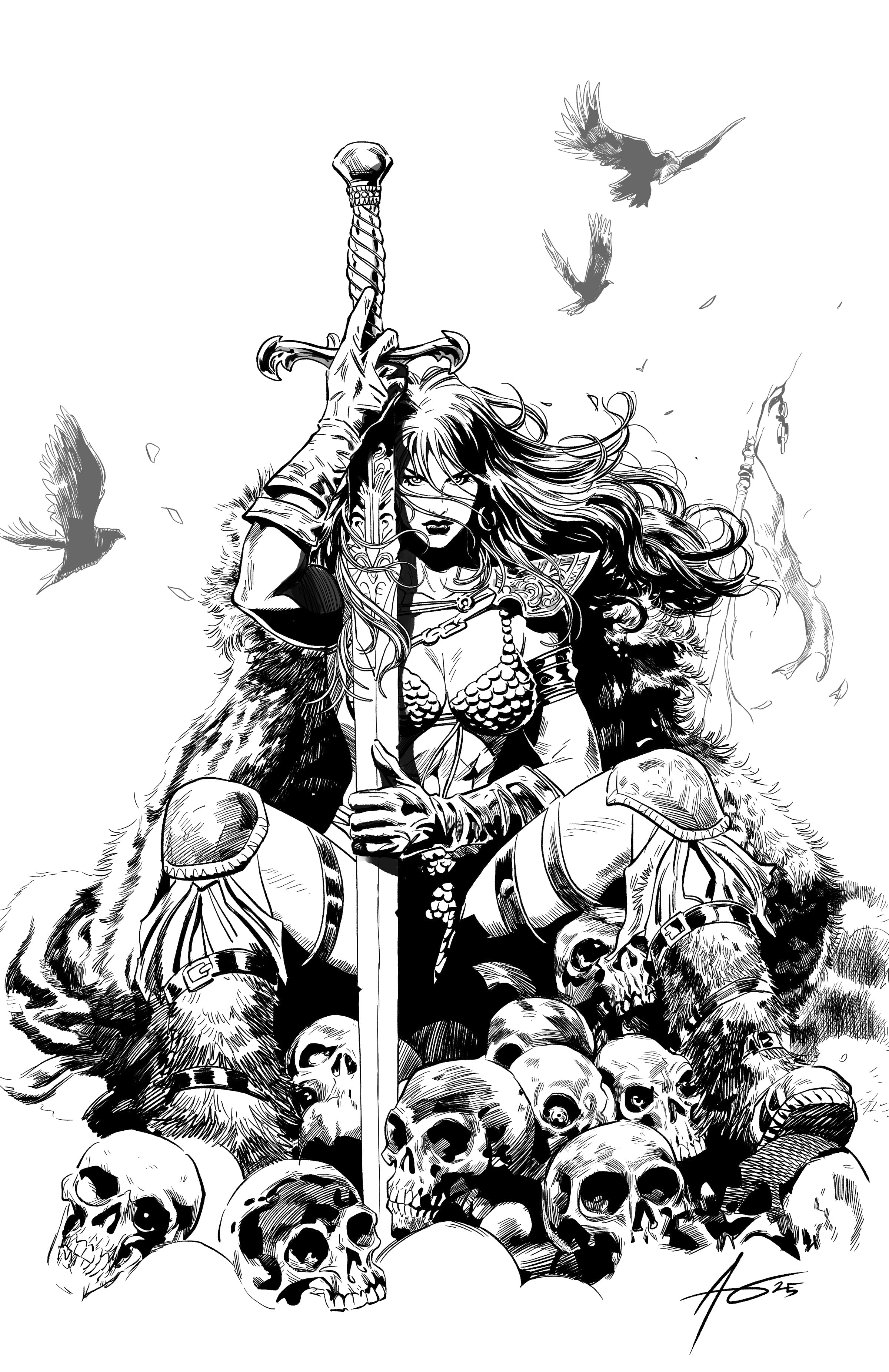SONJA REBORN #5 - RUDY AO & MARCIAL TOLEDANO COVER D MEGACON 2026 EXCLUSIVE LTD 50