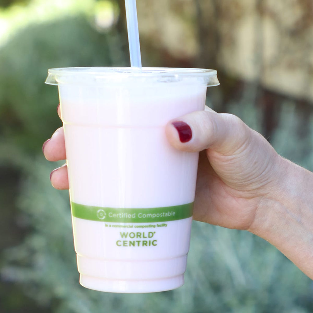 World Centric 16 oz Cold Cup, Clear (QTY:50)