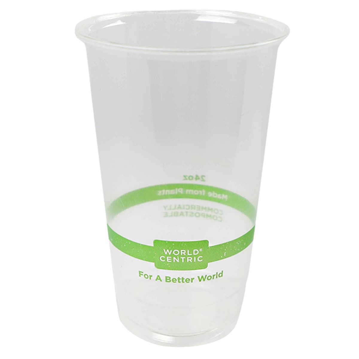World Centric 24 oz Cold Cup, Clear (QTY:1000)