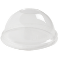 World Centric LID PLA - 9Q-24 oz Cold Cups, Dome, No Straw Hole, Clear (QTY:1000)