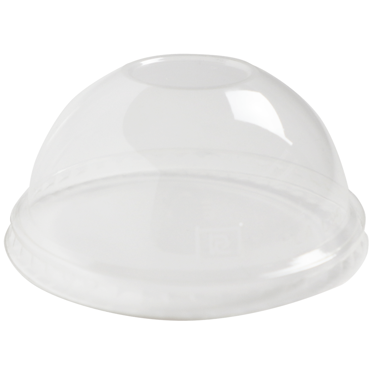 World Centric LID PLA - 9Q-24 oz Cold Cups, Dome, No Straw Hole, Clear (QTY:1000)