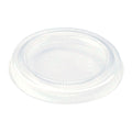 World Centric PLA Lid for 2-4 oz Portion Cups, Clear (QTY 2000), SKU CPL-CS-2S