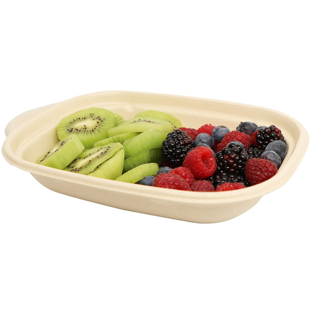 World Centric 8.7x6.7x1.7 in (20 oz) Fiber Box (QTY:400)