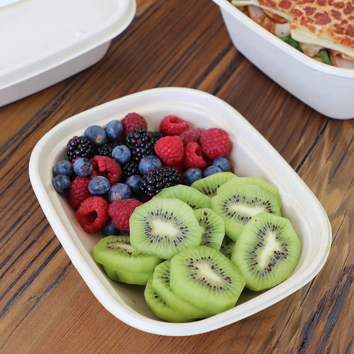 World Centric 8.7x6.7x1.7 in (20 oz) Fiber Box (QTY:400)