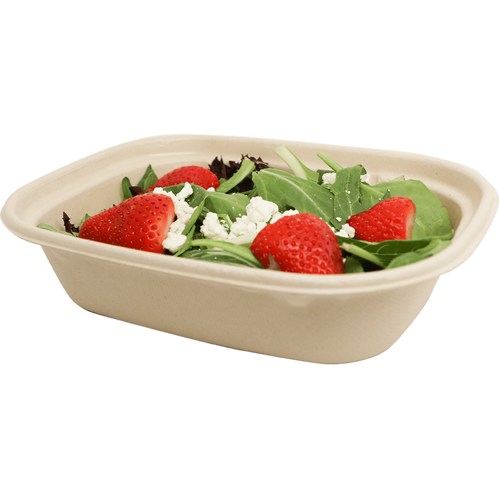 World Centric 8.7x6.7x2.1 in (30 oz) Fiber Box, Laminated (QTY:400)
