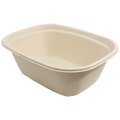 World Centric 8.7x6.7x3.1 in (44 oz) Fiber Box, Laminated (QTY:400)