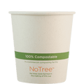 World Centric 10 oz NoTree Paper Hot Cup, Compostable (QTY 1000), SKU CU-SU-10