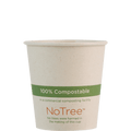 World Centric 4 oz NoTree Paper Hot Cup (QTY 1000), SKU CU-SU-4