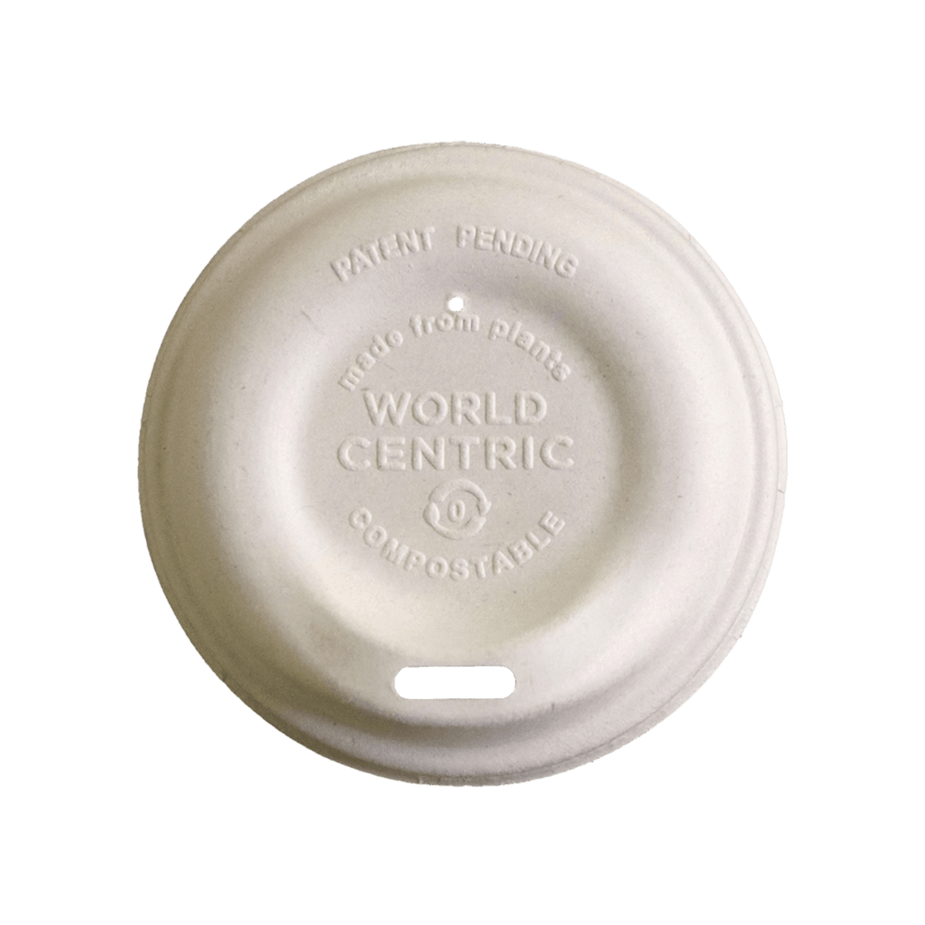 World Centric LID Fiber - 8 oz Hot Cups (QTY:1000)