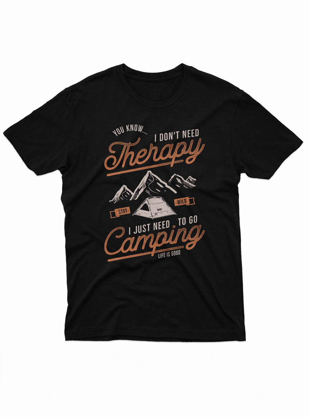 Camping Therapy Tee