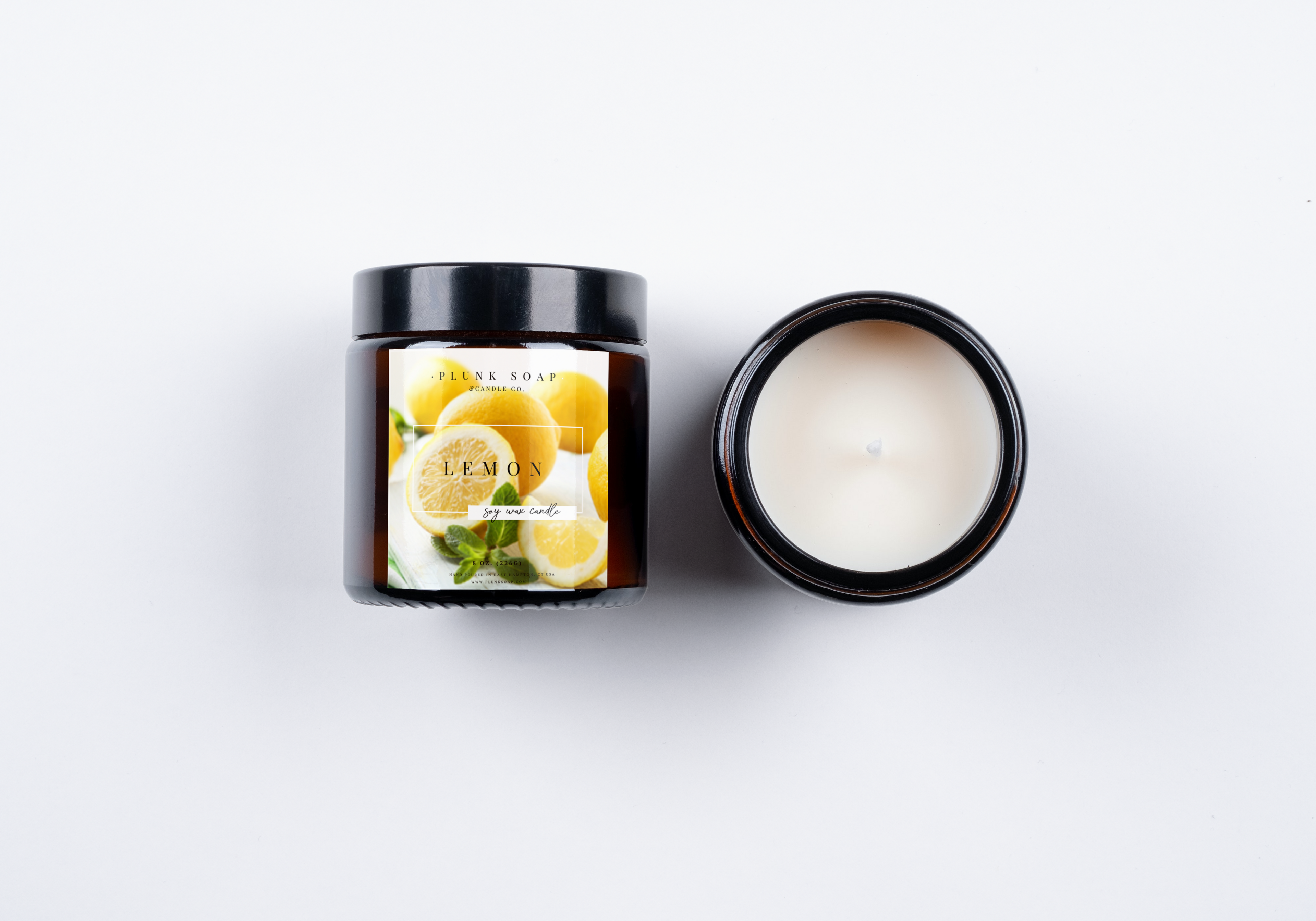 Lemon Scented Soy Candle
