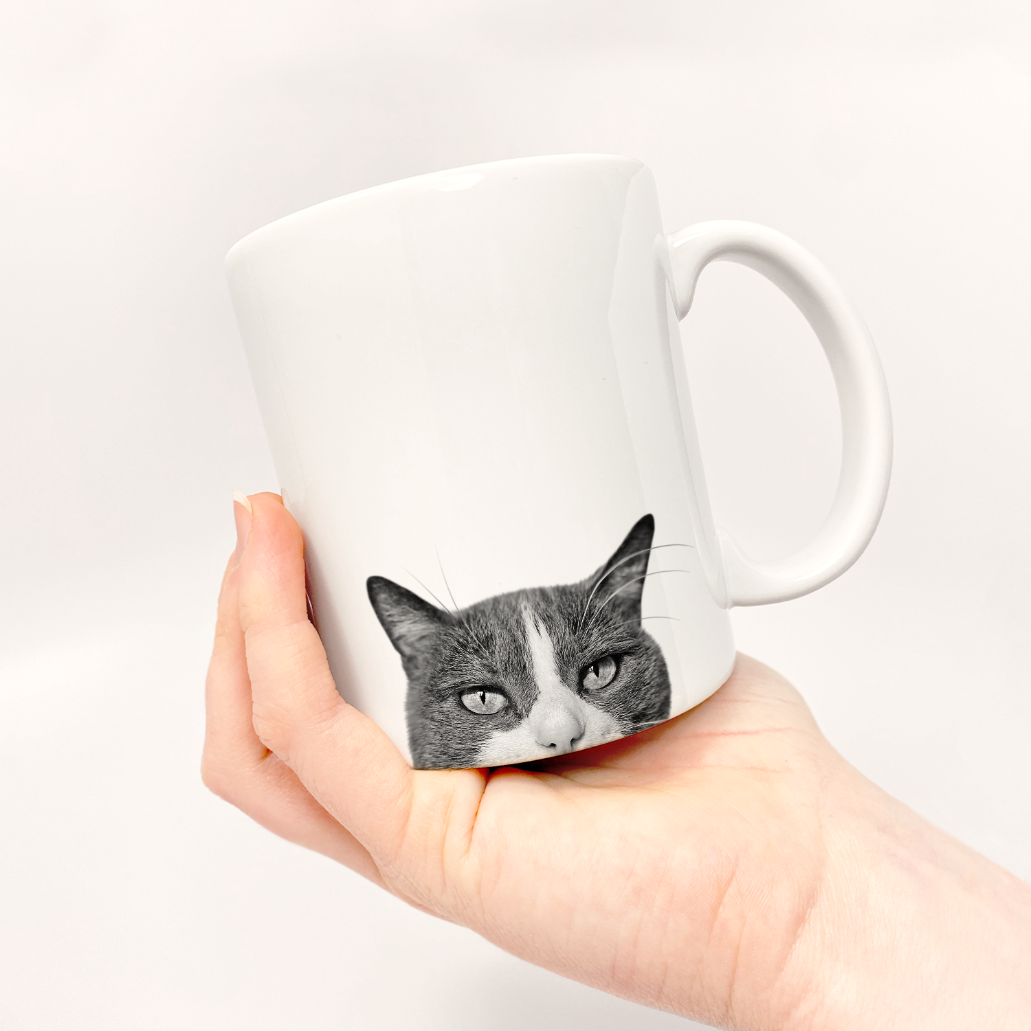 Peeking Pet Ready-Made Coffee Mug