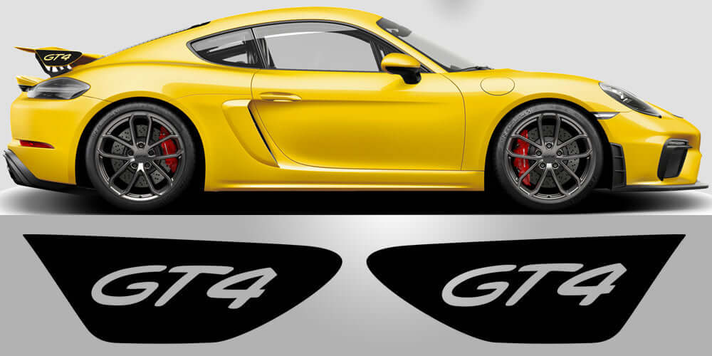 GT4 718 Wing Plate