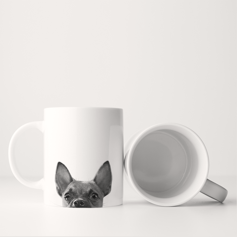 Peeking Pet Ready-Made Coffee Mug