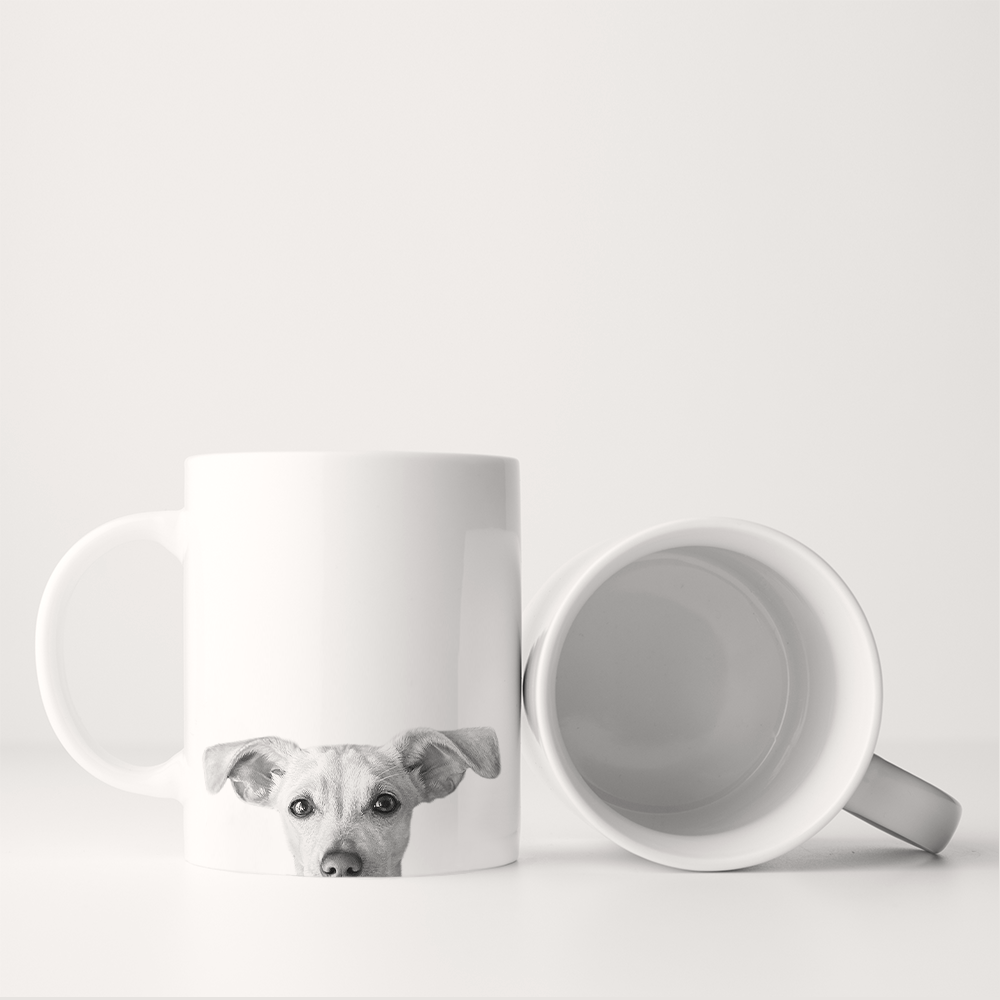 Peeking Pet Ready-Made Coffee Mug