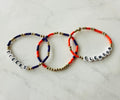 Clemson Game Day | Tigers Bracelet Set – Orange, Gold, and Purple (Set of 3)