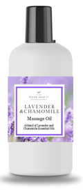 Lavender and Chamomile Scented Massage Oil