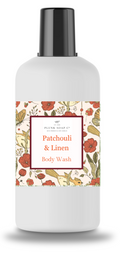 Patchouli and Linen Scented Body Wash
