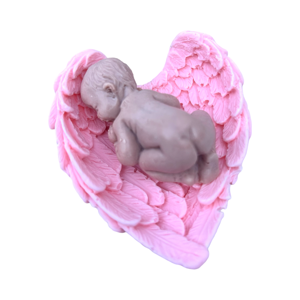 10 Wings with Baby Soap Party Favors | Baptism Favors | Christening Favors | Baby Shower Favors