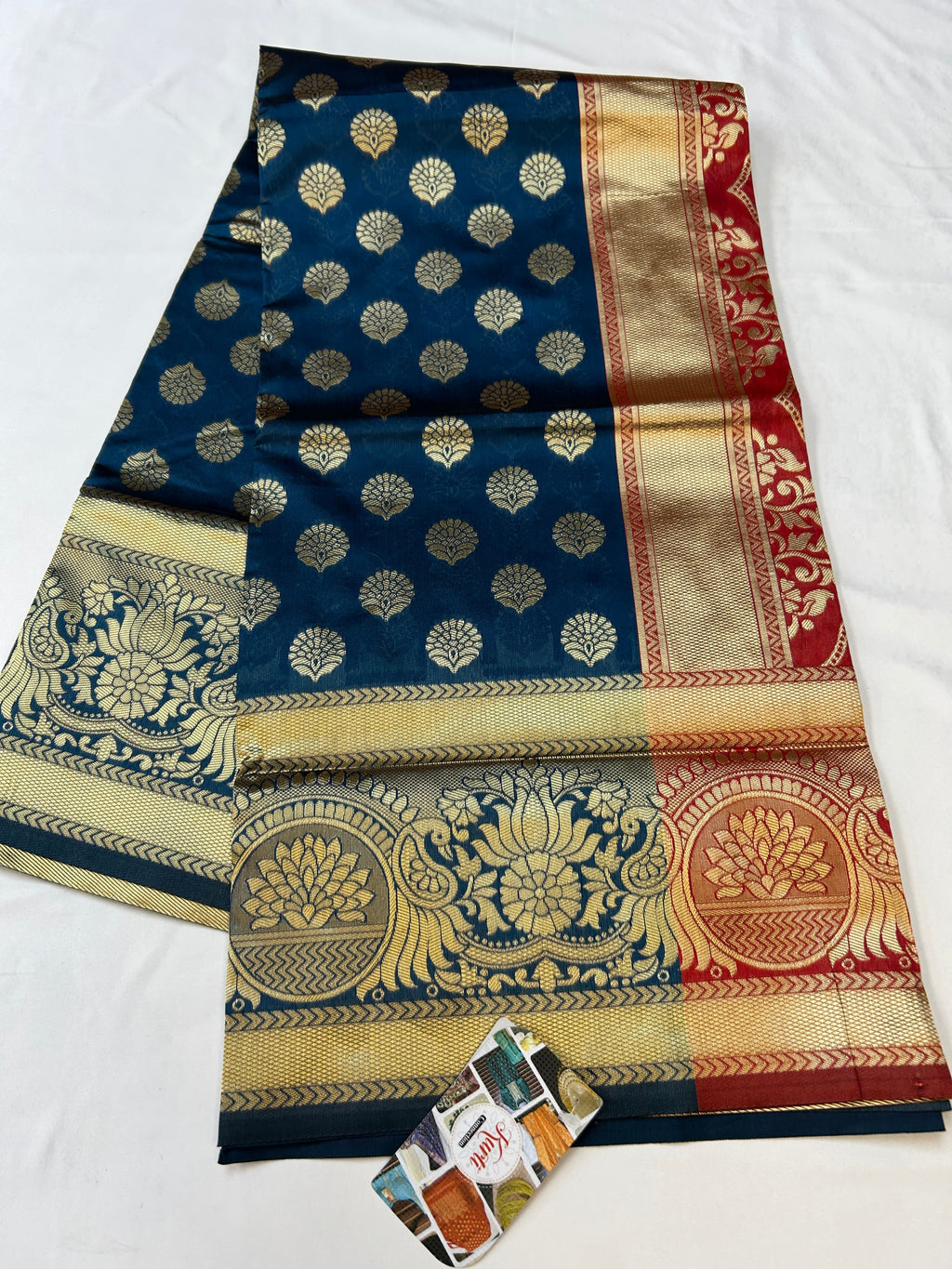 Cotton silk saree