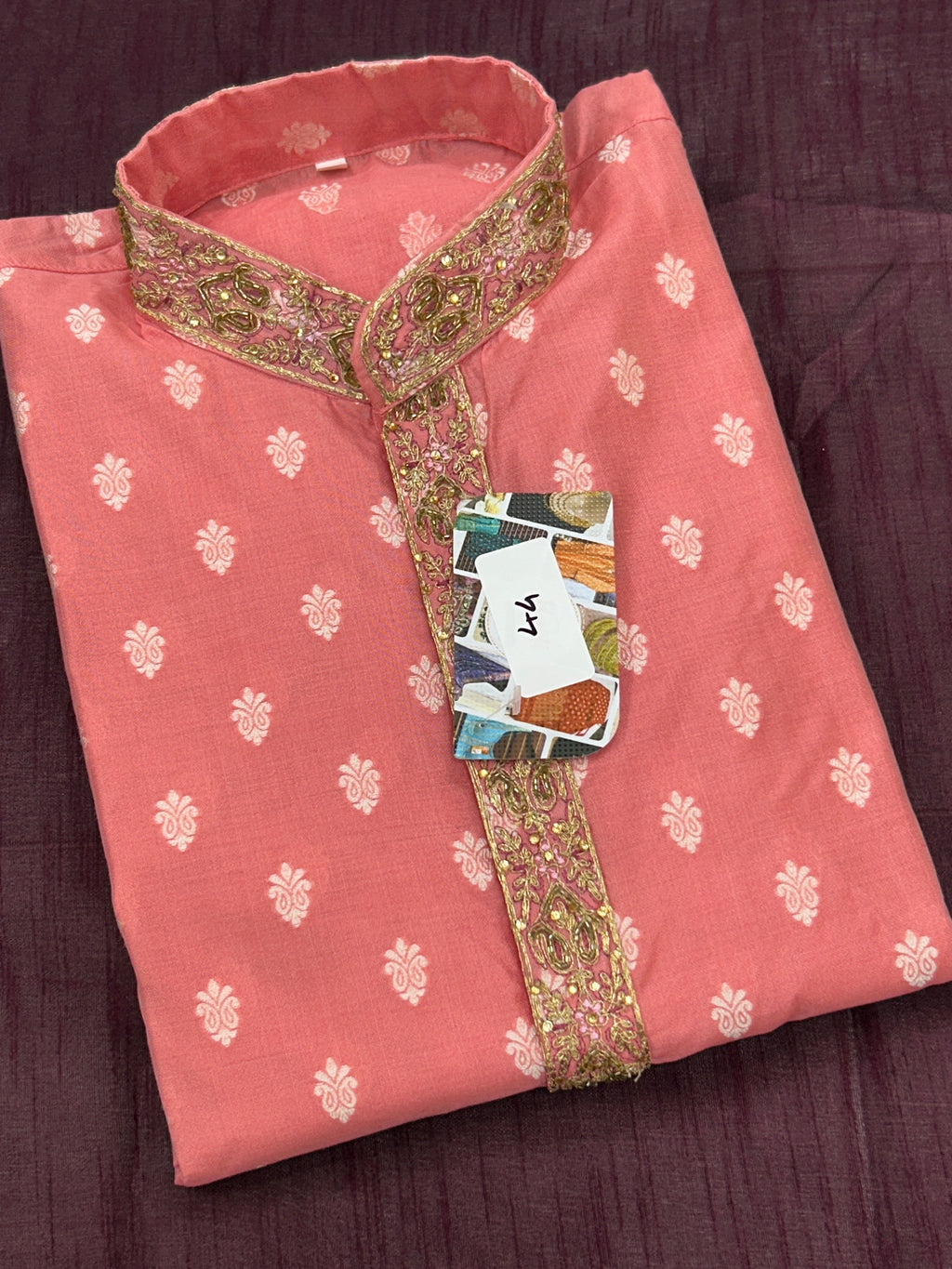 Silk cotton kurta set