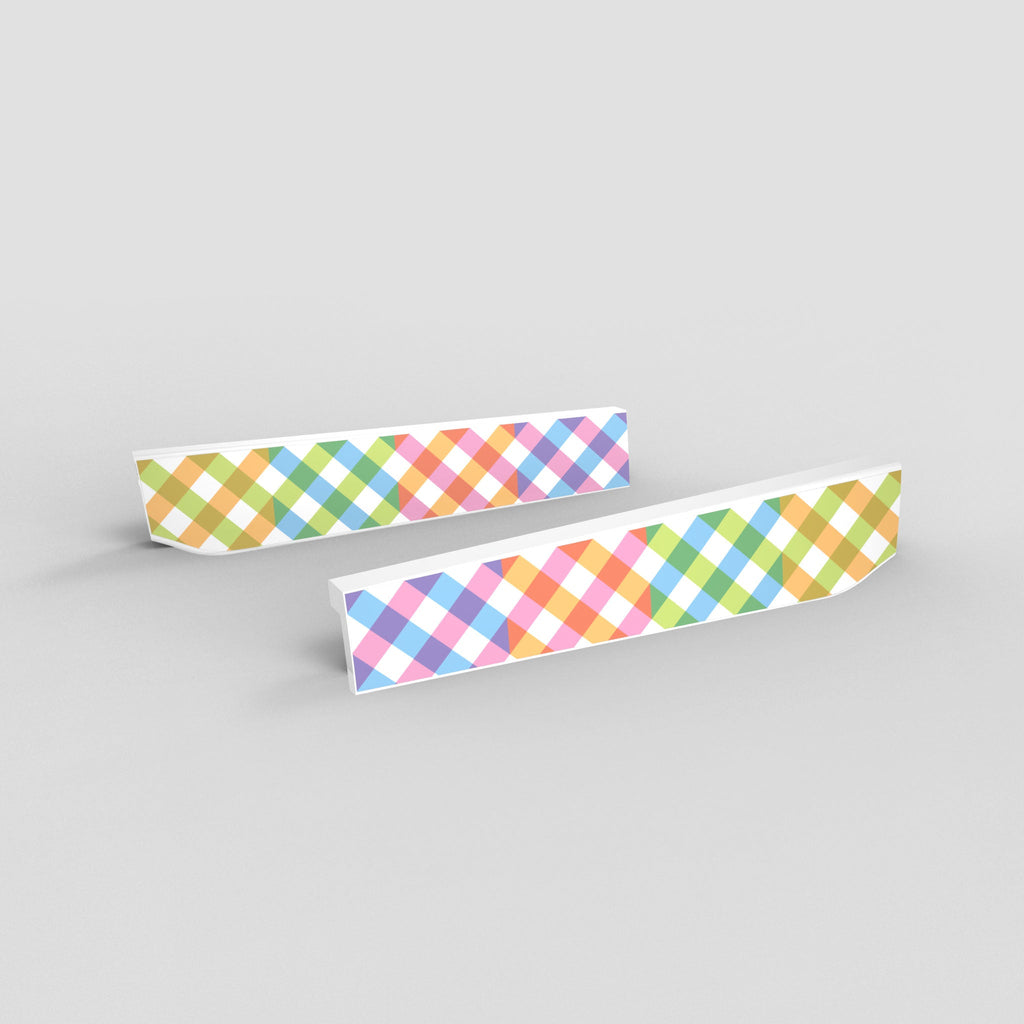 Easter Gingham - White