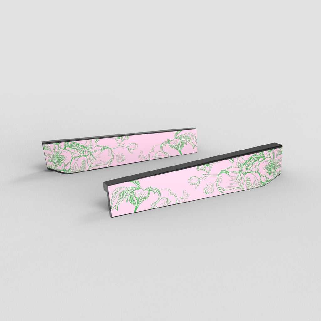 Pink Toile - Black