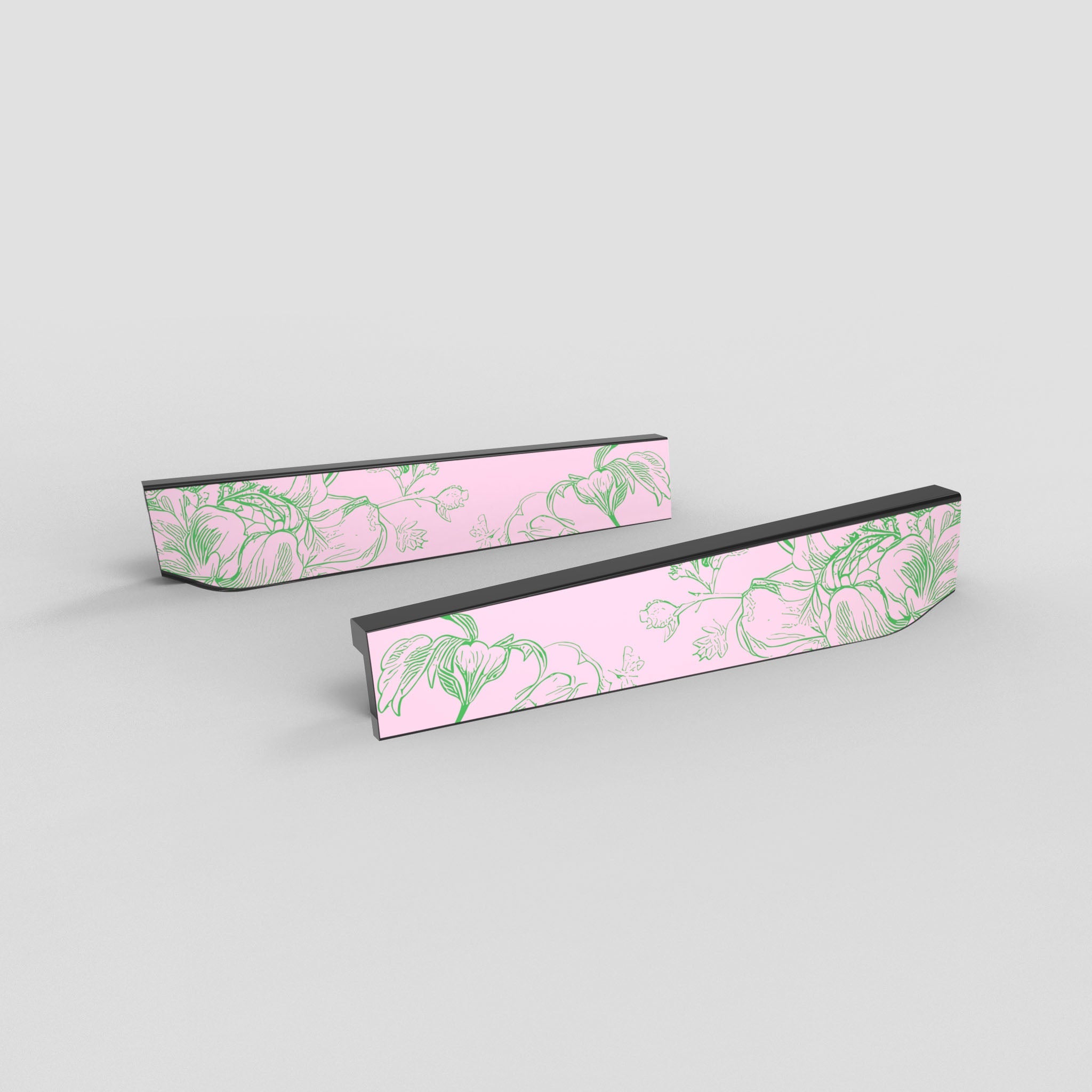 Pink Toile - Black