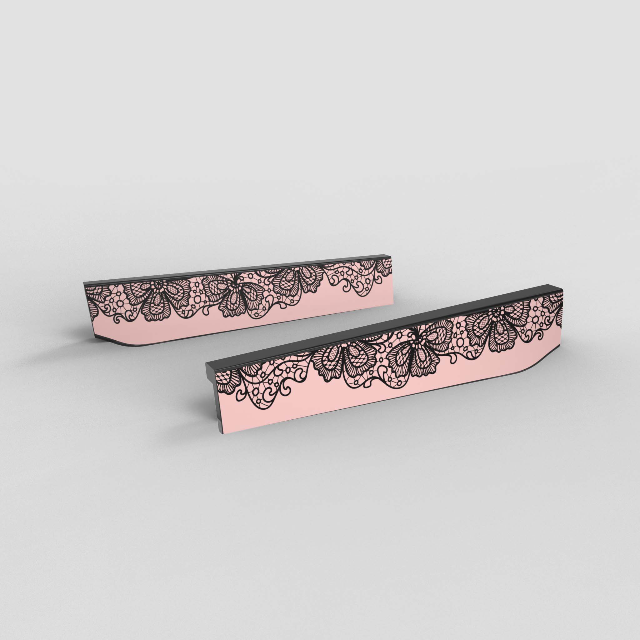Pink Shadow - Black