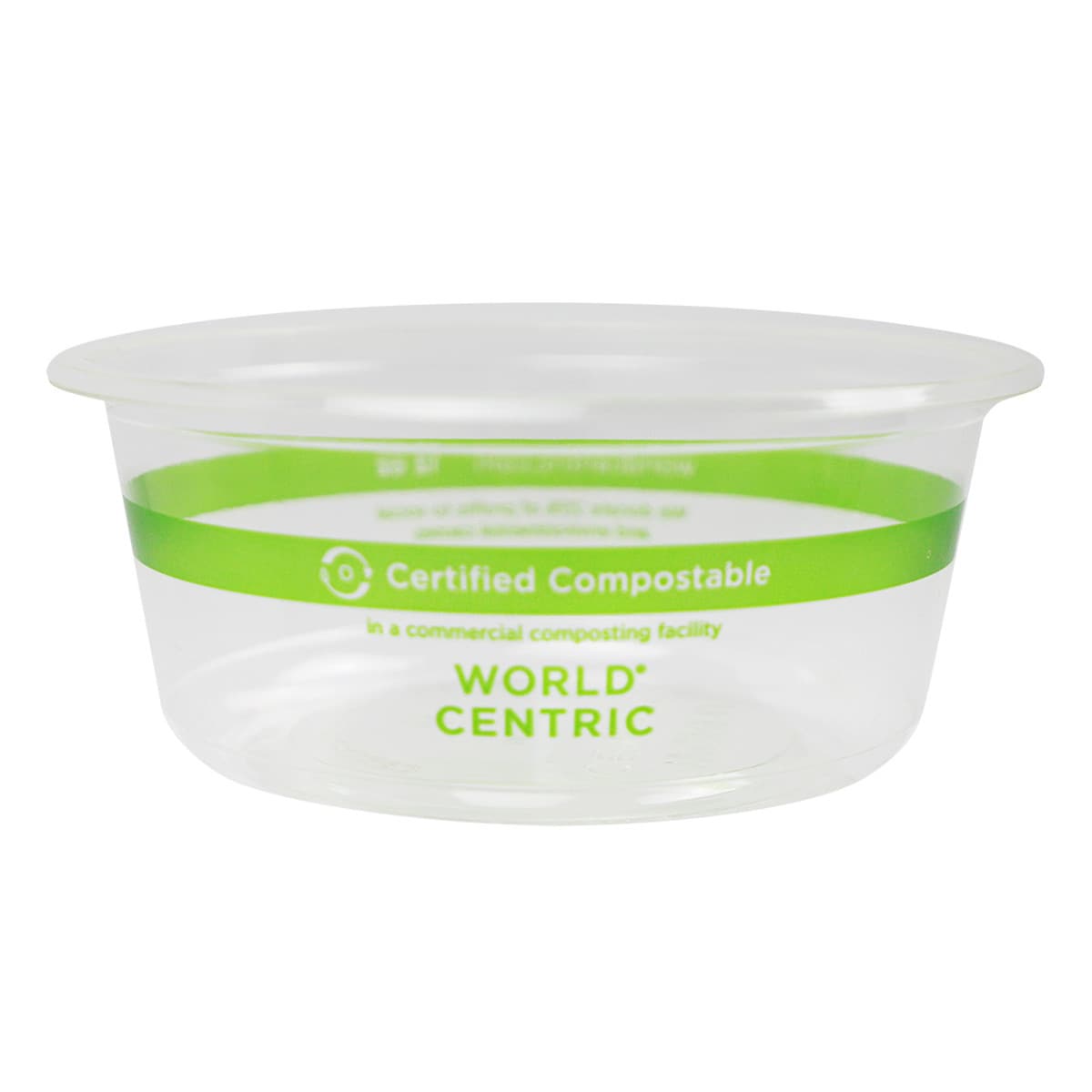 World Centric 12 oz Round Deli, Clear (QTY:1000)