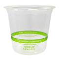 World Centric 24 oz Round Deli, Clear (QTY:500)